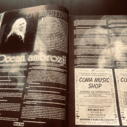 Metal Side #6 Magazine 1998 like new