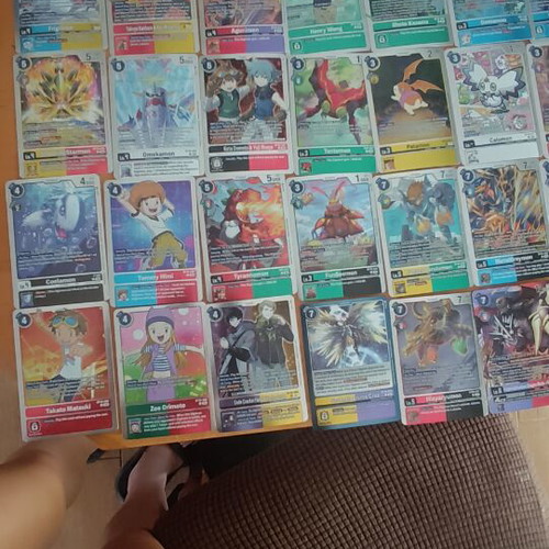 Digimon Card Game Collection 95 Cards with 7 Alternate Arts like new
