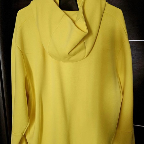 Nike Tech Fleece hoodie yellow strike black size XL like new