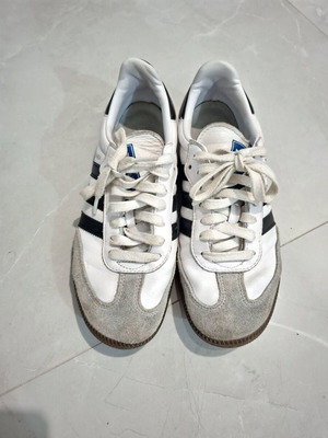 Adidas Samba OG sneakers size 41.5 like new, white and black