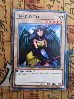 Dark Witch Yu-Gi-Oh! κάρτα σαν καινούργιο