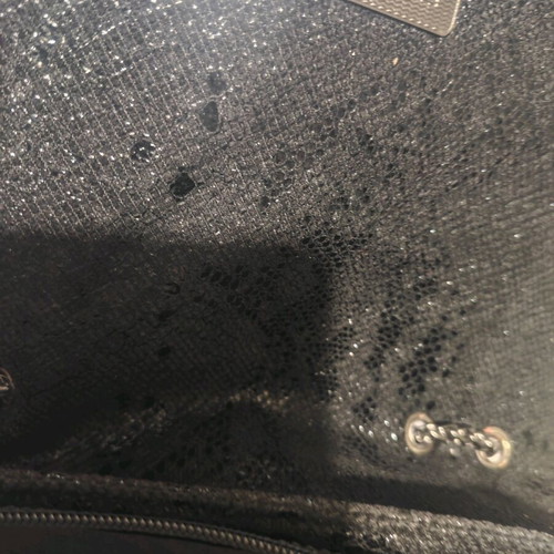 Black evening shoulder bag like new
