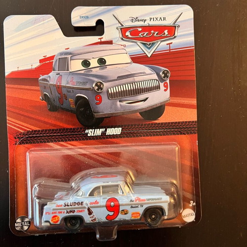 Disney Pixar Cars Slim Hood die-cast car 1:55 new