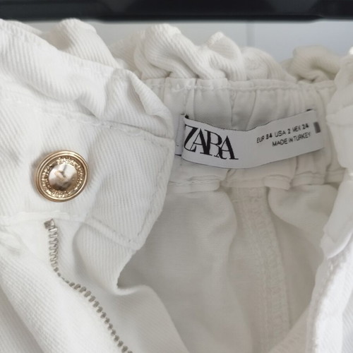 Mom Fit Jeans new, white, size S