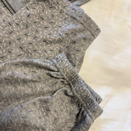 Pajama set used gray with cat design size M