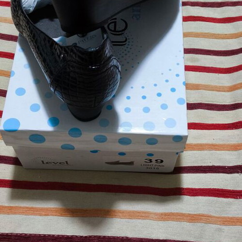 Pavers women's low platform shoes new, black, size 39