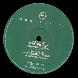 Montauk P Hallucinate / X-Plore vinyl record used