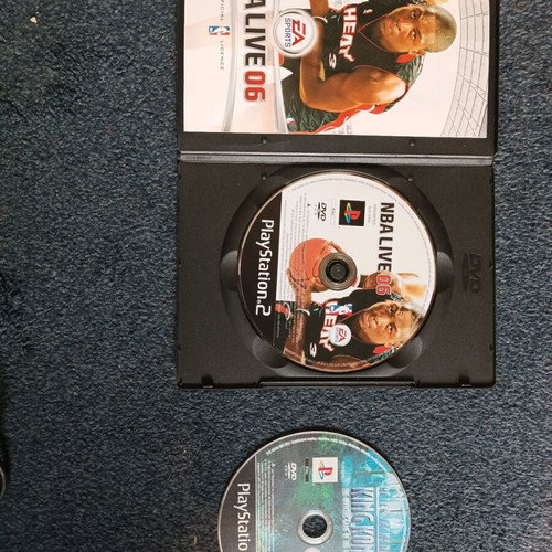 Nba Live 06 and King Kong PlayStation 2 like new