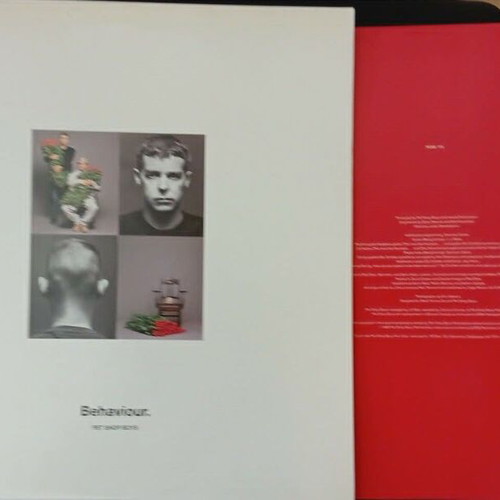 Pet Shop Boys Behaviour LP used, Greek press, pop