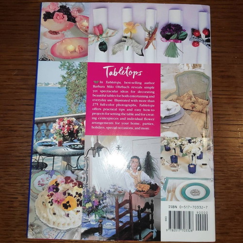 Tabletops Barbara Milo Ohrbach 1997 like new