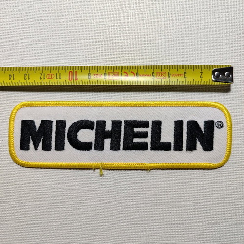 Michelin vintage 80s racing patch used