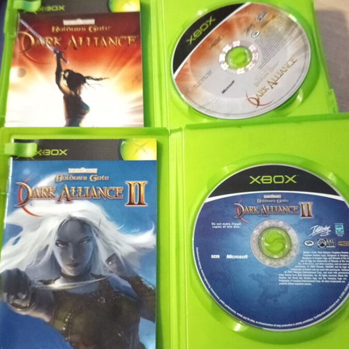 Baldurs Gate Dark Alliance Xbox original game used, action role playing