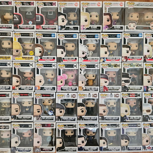 Rare Funko Pop TV figures collection
