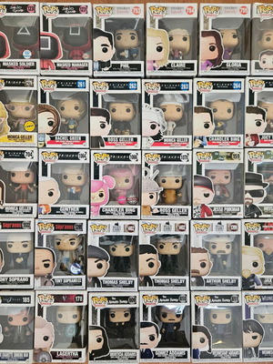 Rare Funko Pop TV figures collection