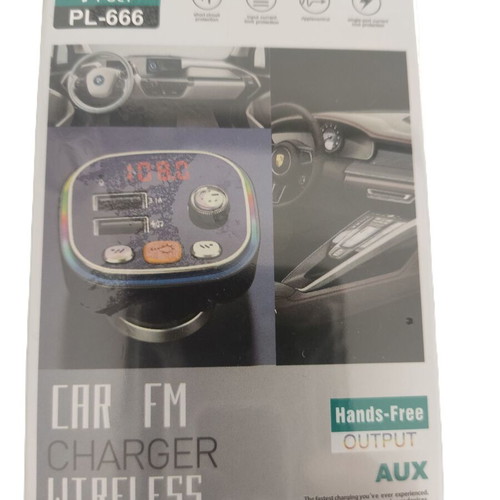 Car FM Charger Wireless Handsfree Calling Car MP3 Player Universal καινούργιο