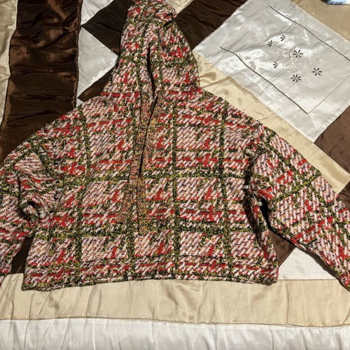 Wool crop sweater Zara like new, multicolor, size M