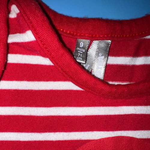 Baby bodysuits used, pack of 2 for 9-month-old boy