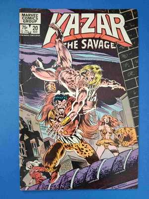 Κόμικ Kazar The Savage 20 μεταχειρισμένο, αγγλικά