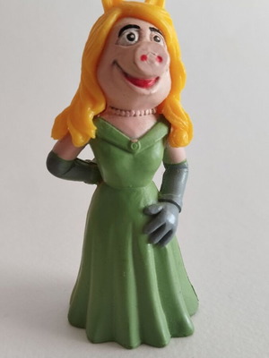 Miss Piggy The Muppet Show Schleich 1979 figure used vintage