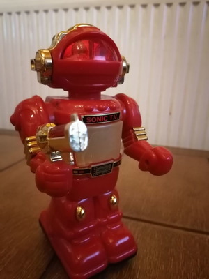Sonic t.v. ρομπότ vintage παιχνίδι δεκαετίας 1980 μεταχειρισμένο