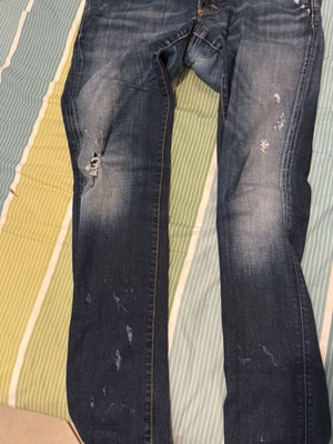 Dsquared2 men's jeans like new, size 48, blue, distressed