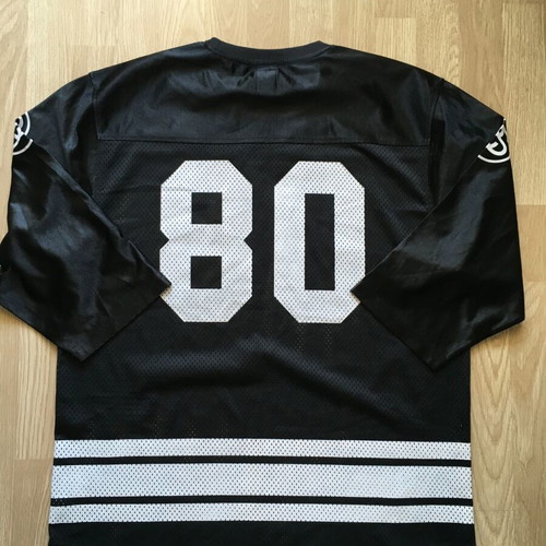 Stussy Mens Black Mesh Jersey All City Champion Large XL like new