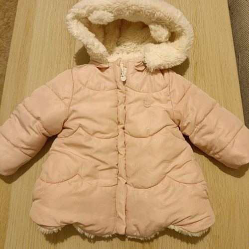 Reversible baby jacket, very warm, 18 months