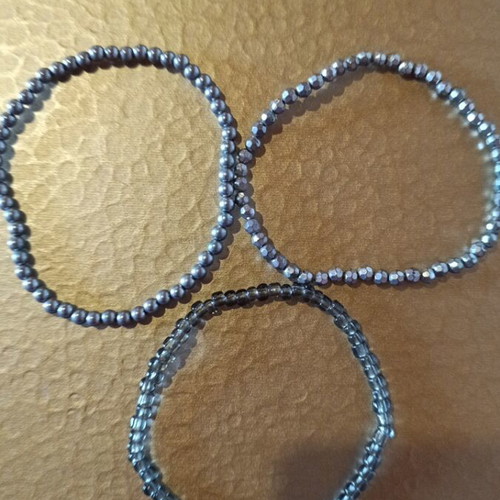 Set of 7 new multicolored bracelets
