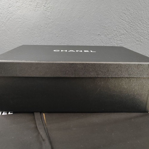 Chanel dustbags and empty shoe box used, set of 2