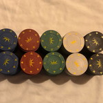 Poker Set Status like new