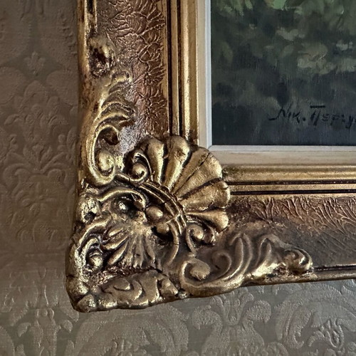 Painting by N. Perigialis like new