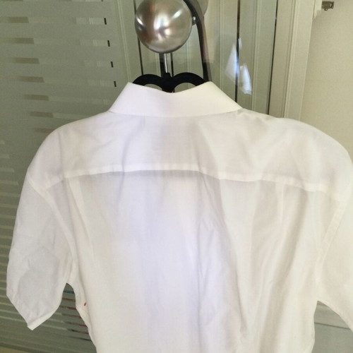 Men's 100% cotton shirt like new, white, size L