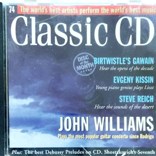 Classic CD John Williams like new, classical music