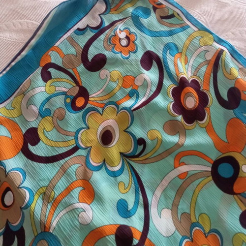 Vintage Rimel Halter Top Boho Chic, like new, multicolor turquoise