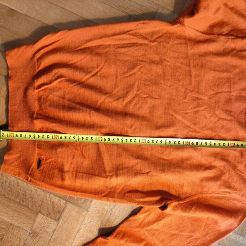 Rumford Venezia sweater orange size S new, wool blend