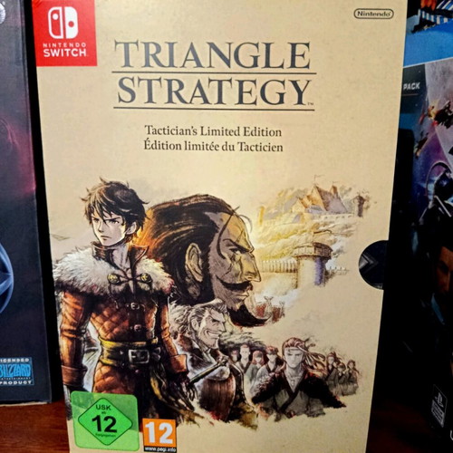 Triangle Strategy Tacticians Limited Edition Nintendo Switch like new, English version