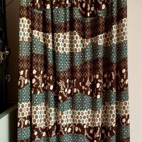 Maxi dress Mariangela new, strapless, airy