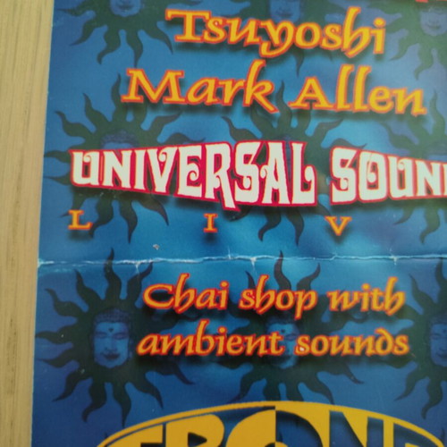 Rave Flyer 90s Sunrise Zone Return to the Source 1996