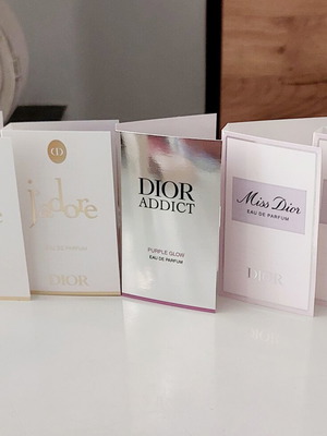 Dior perfume sample set new, 5 iconic fragrances