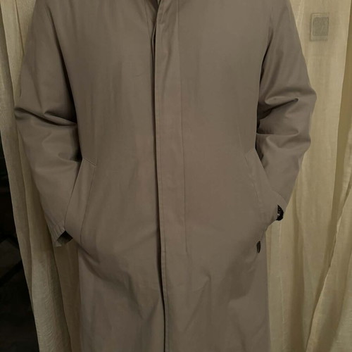 Bugatti men's trench coat like new, beige with removable lining