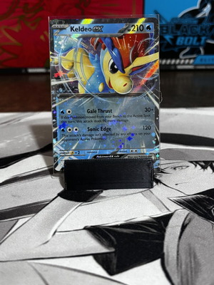 Keldeo from White Flare Ex card like new