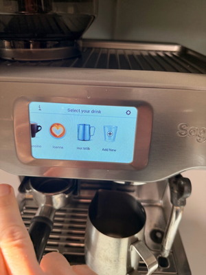 Sage Barista Touch automatic espresso machine like new