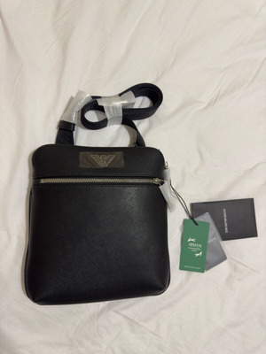 Emporio Armani crossbody bag new, black