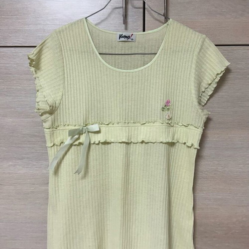 Vamp 100% Cotton Pajama Top New, Size S
