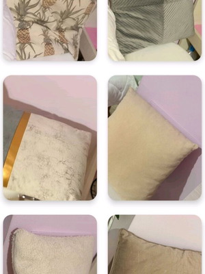 Decorative pillows like new, pack of 6 for sofa