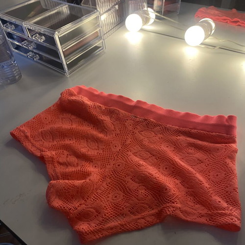 Shorts like new, pink, one size