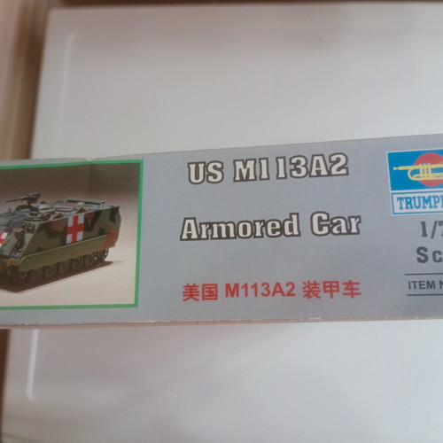 Trumpeter US M113A2 Armored Car model 1:72 new, sealed