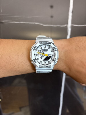 Casio G-Shock wristwatch, white