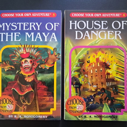 Choose Your Own Adventure Solo Gamebooks Pack of 5 New