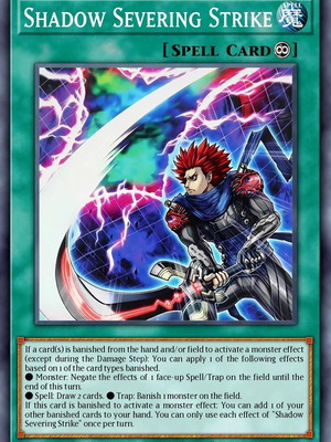 Shadow Severing Strike Spell Card SUDA-EN085